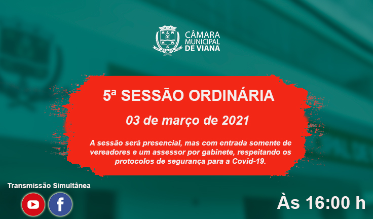 5ª Sessão Ordinária