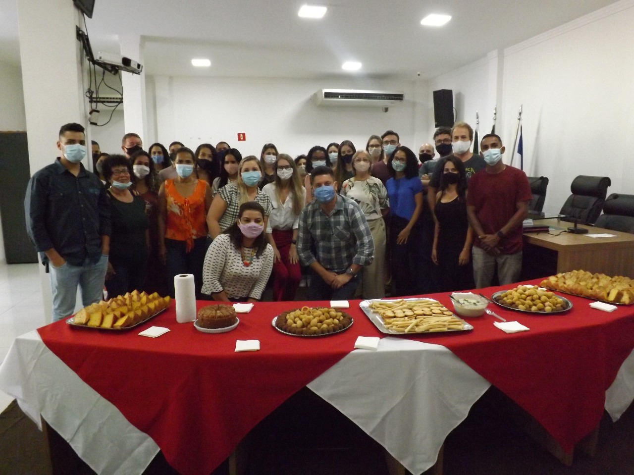 Café com servidores